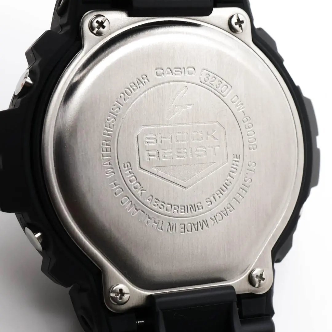 《美品》G-SHOCK 腕時計 ブラック デジタル アラーム 20気圧防水 h_画像8