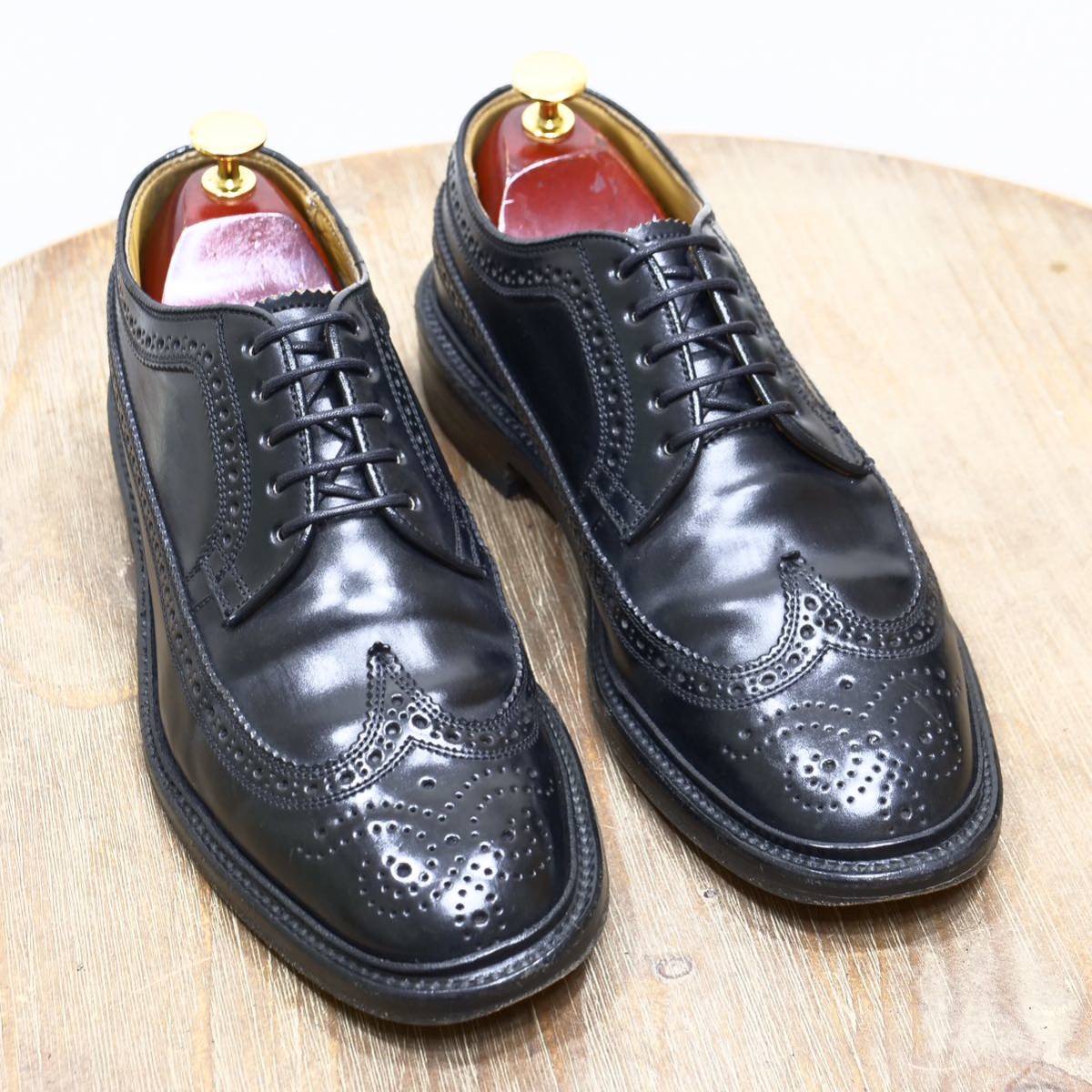 最高級 REGAL リーガル インペリアルグレード シェルコードバン ブラック 24 ビジネス カジュアル メンズ シューズ 革靴