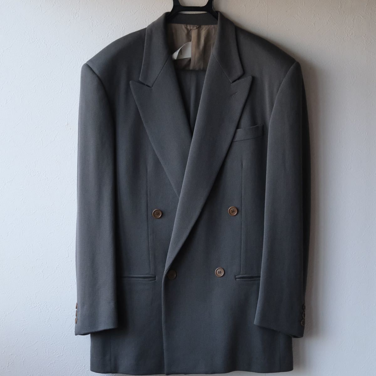 ジョルジオアルマーニ GIORGIO ARMANI セットアップダブルスーツ ジョルジオアルマーニ GIORGIO ARMANI セットアップダブルスーツ