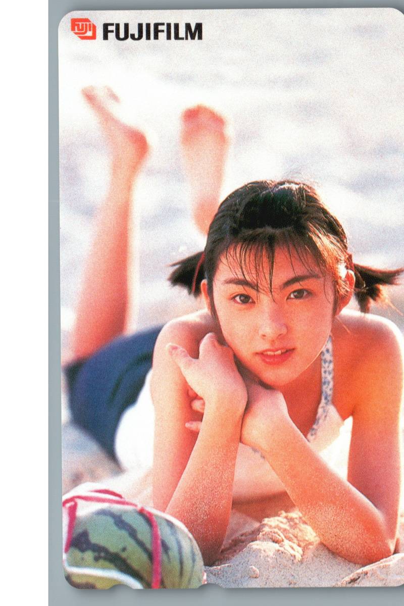 【未使用】田中麗奈　富士フィルム　テレホンカード　テレカ⑤　-19-_画像1