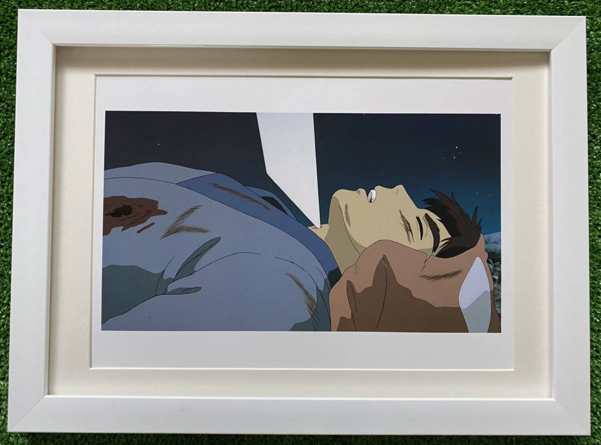 【額装品】ジブリ もののけ姫 ポスター 宮崎駿 STUDIO GHIBLI ② 検)セル画 原画 ポストカード イラストの画像2