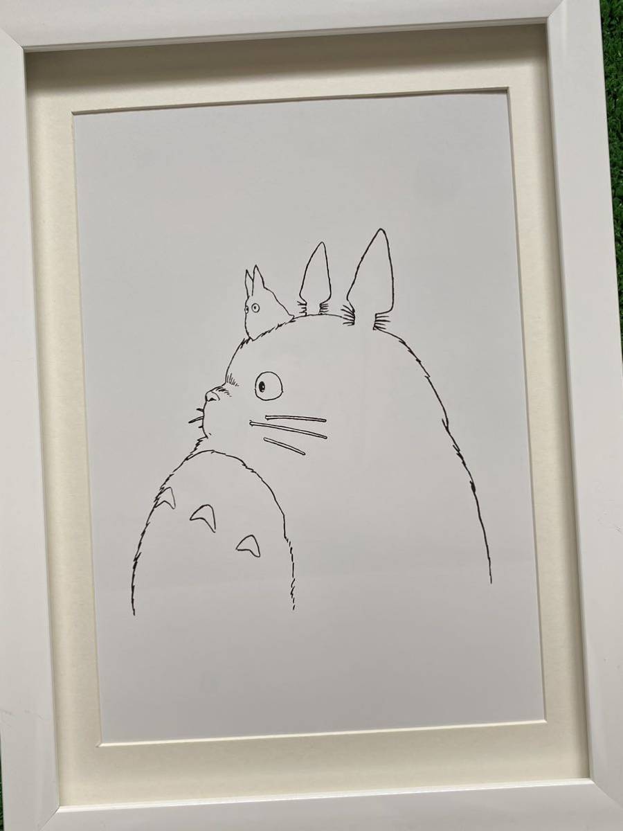 額装品】ジブリ となりのトトロ イラスト イメージボード 宮崎駿 額装品】ジブリ となりのトトロ イラスト イメージボード 宮崎駿