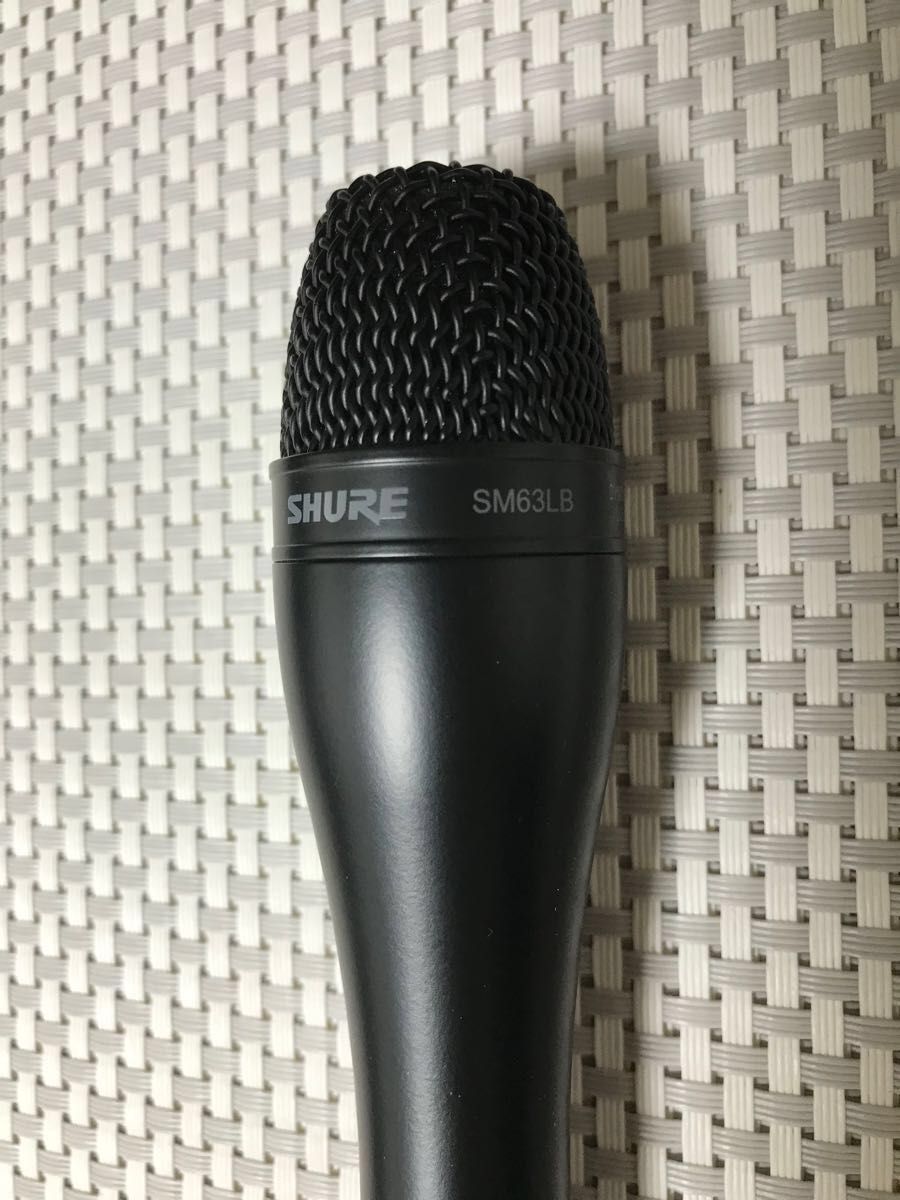 SHURE SM63LB リポーターマイク ダイナミックマイク シュアー SHURE SM63LB リポーターマイク ダイナミックマイク シュアー
