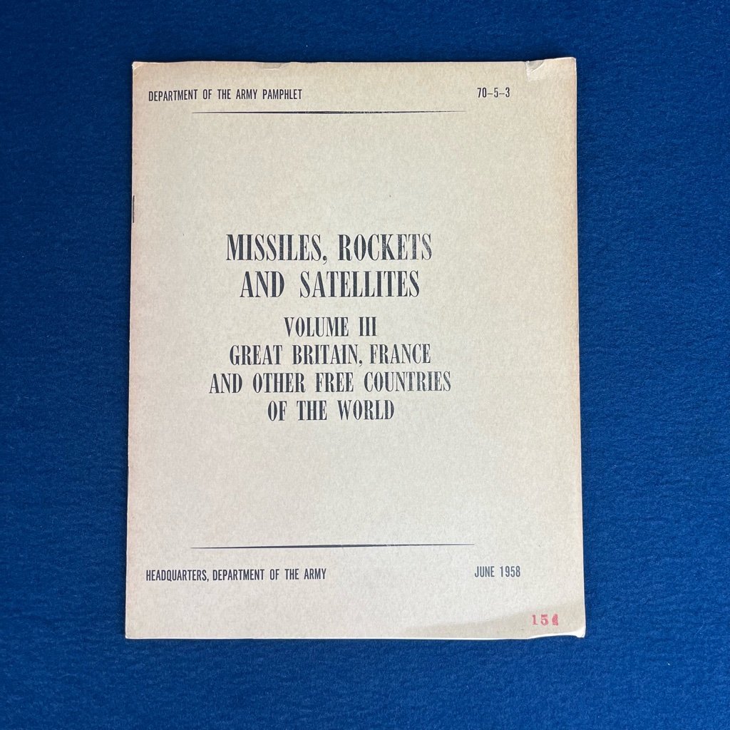 人気沸騰】 SATELLITES AND MISSILES ROCKETS, Vol.Ⅲ eBay 軍事資料