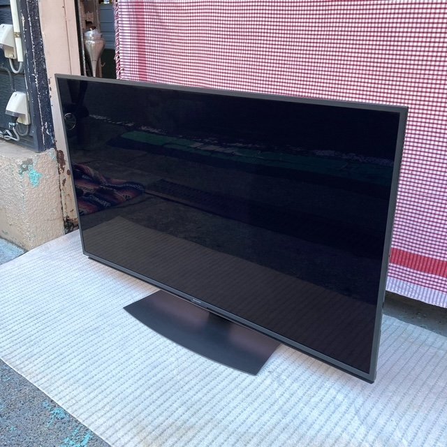 SHARP AQUOS 50インチ 4K液晶テレビ 4T-C50DN2 2021年製 地デジ視聴確認済み 現状品 シャープ 直接引取り歓迎(横浜市) digjunkmarket_1-2447