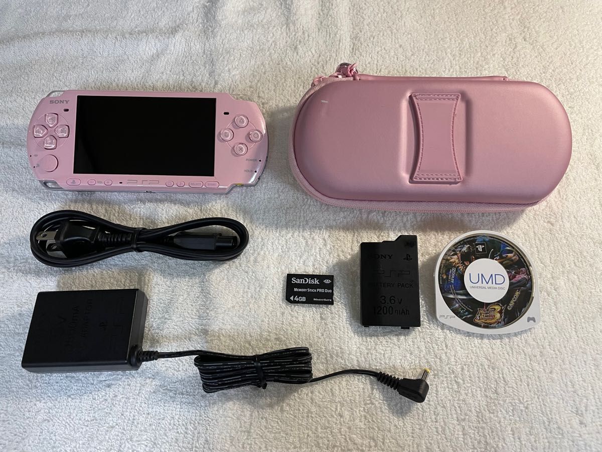 美品 PSP-3000 ブロッサムピンク｜PayPayフリマ