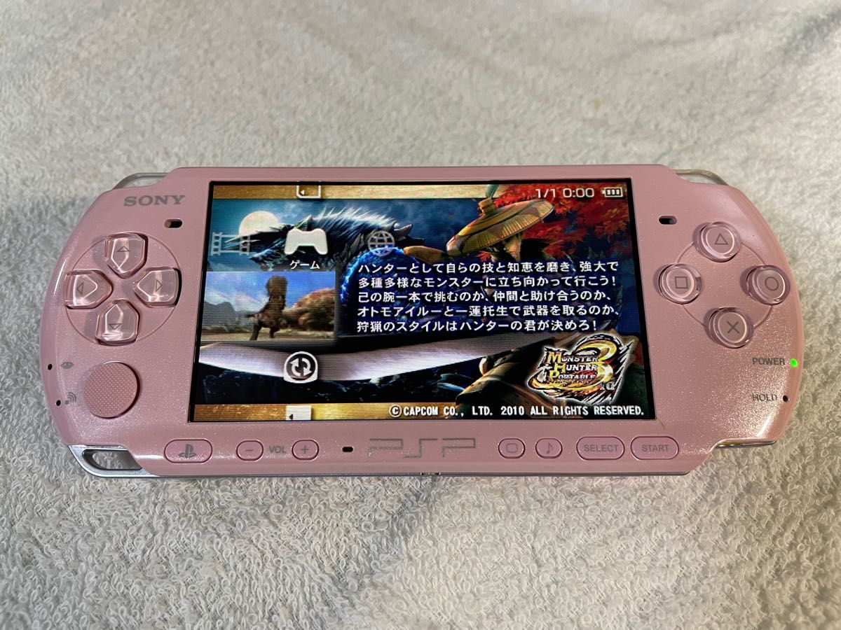 美品 PSP-3000 ブロッサムピンク｜Yahoo!フリマ（旧PayPayフリマ）