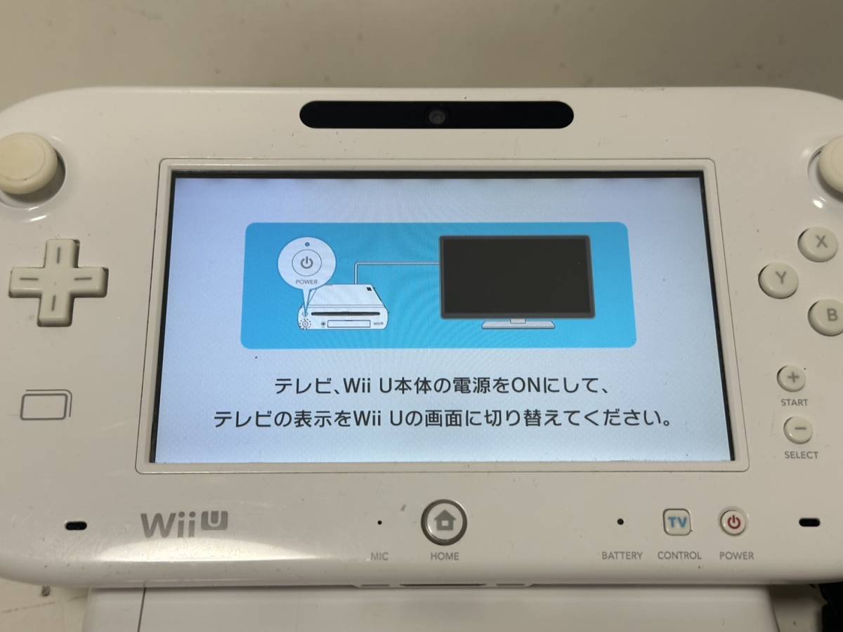 ☆1円～☆すぐに遊べる☆任天堂 Wiiu 本体セット【ファミリー