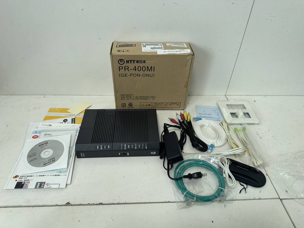 NTT PR-400MI 本体 GE-ONU ルーター ひかり電話ルーター NTT PR-400MI 本体 GE-ONU ルーター ひかり電話ルーター