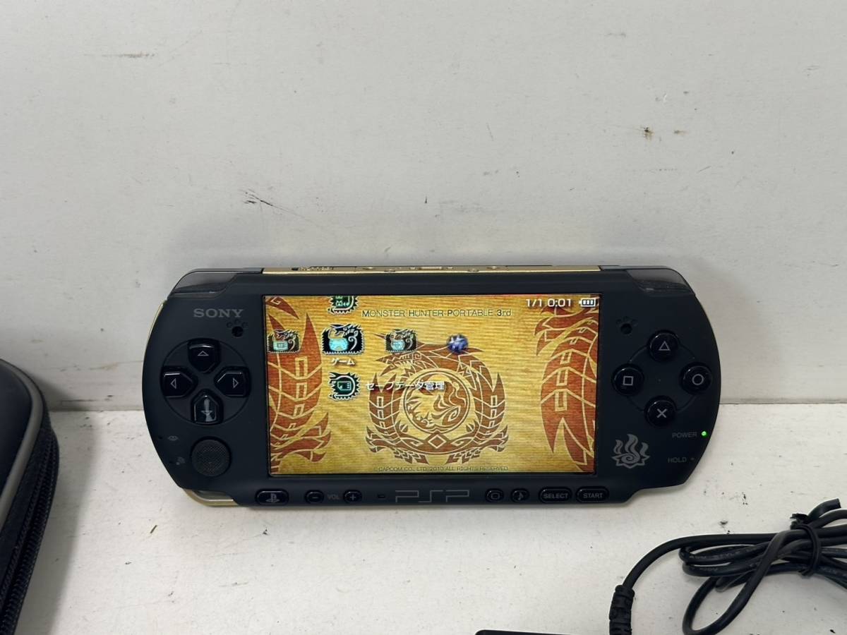 SONY PSP モンスターハンターポータブル 3rd ハンターズモデル PSP