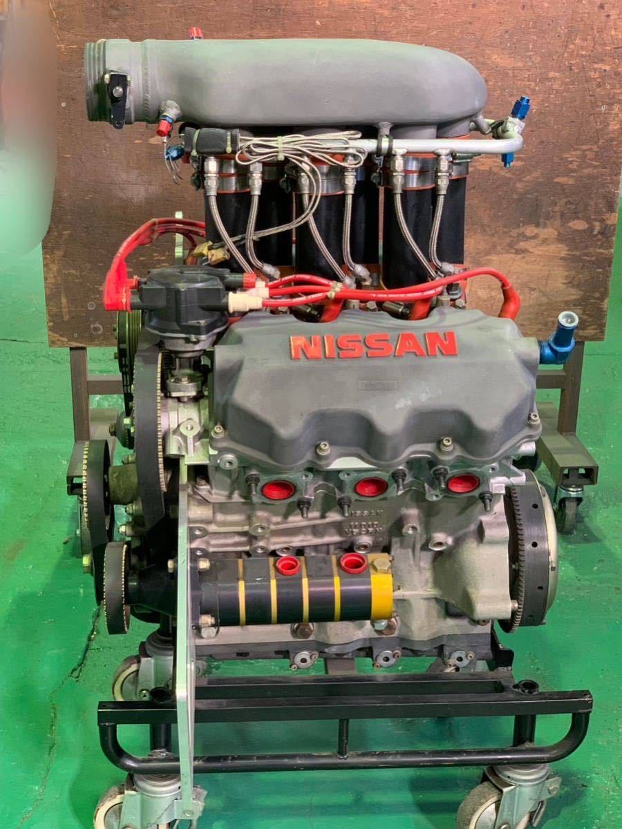 日産　VG30 レーシングエンジン グループC エレクトラモーティブ VGR Cカー NISMO Gr.C エンジン本体　NISSAN レーシングカー　IMSA_画像5