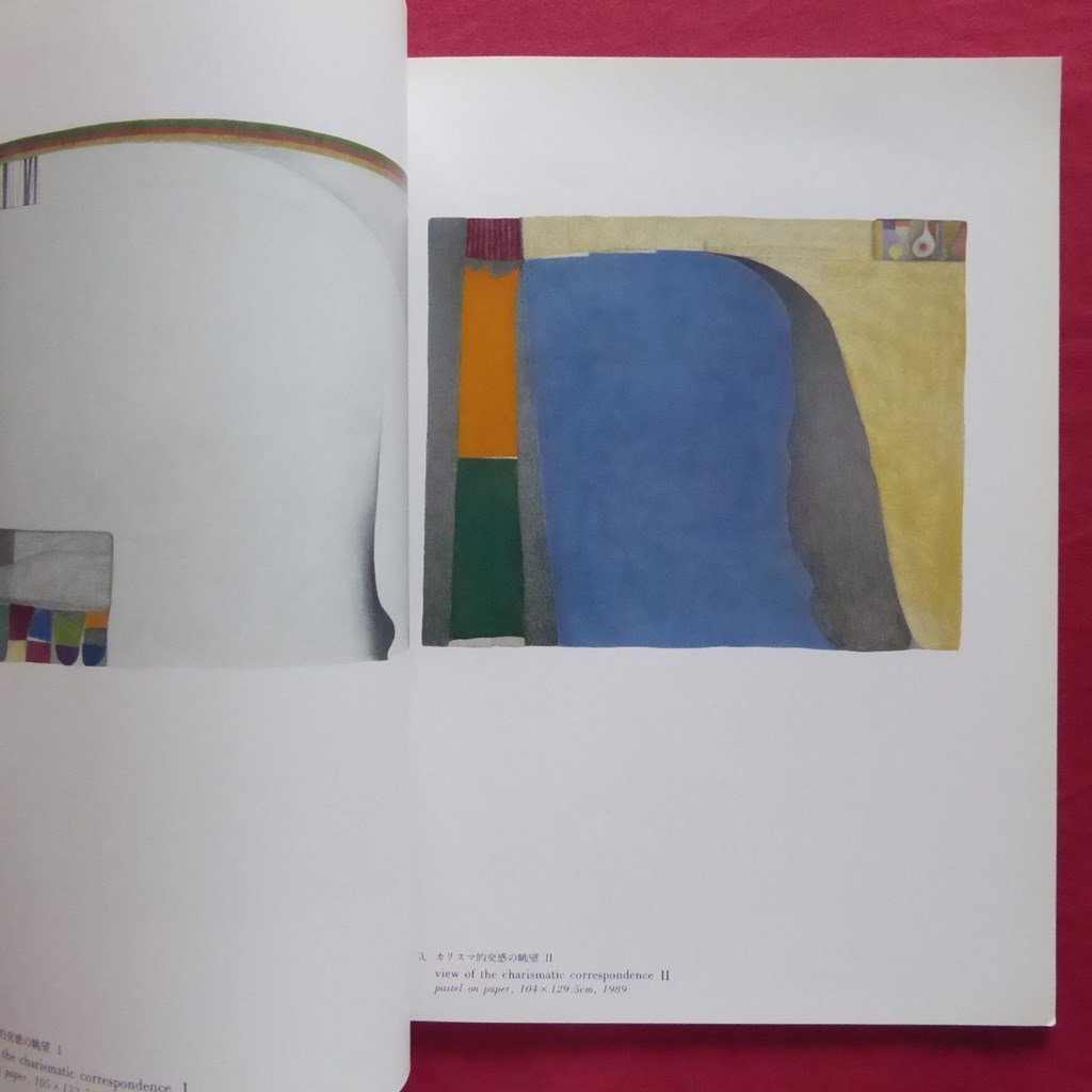 n3図録【馬場彬展-pastel works on paper/価格表付き/M.gallery・1989年】パステル画_画像7