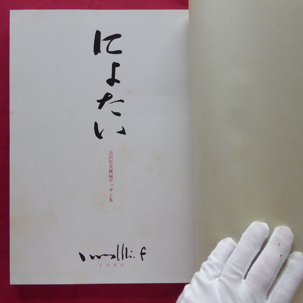 大型k【古沢岩美裸婦デッサン集-にょたい/ノーベル書房・昭和55年】_画像4