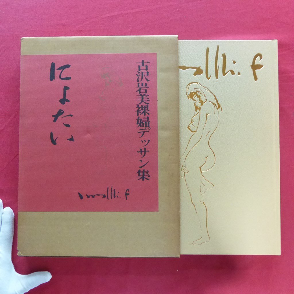 大型k【古沢岩美裸婦デッサン集-にょたい/ノーベル書房・昭和55年】_画像1