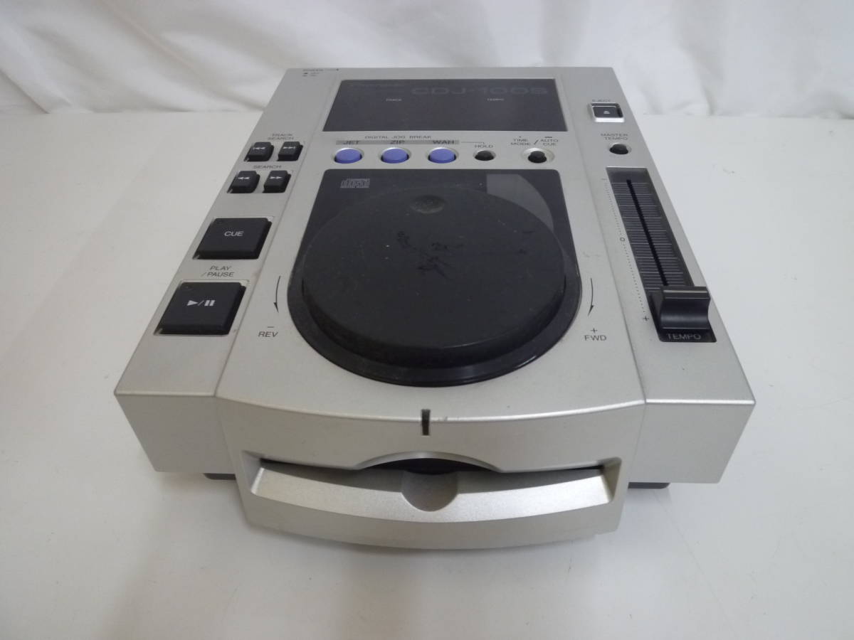 中古品』Pioneer/パイオニア プロフェッショナルCDプレーヤー CDJ-100S