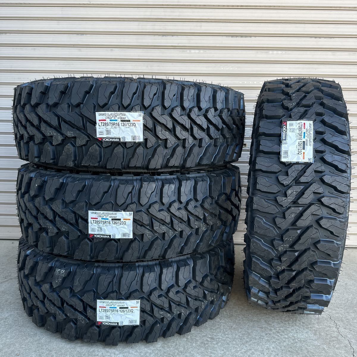 2023年製】ヨコハマ ジオランダー M/T G003 285/75R16【国内正規品