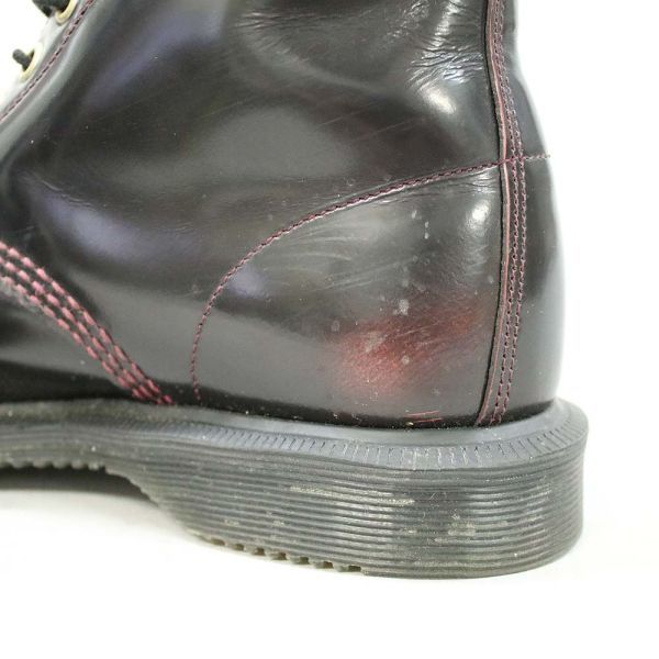 [PT11890] ドクターマーチン ブーツ ボルドー系 UK3 Dr.Martens_画像8