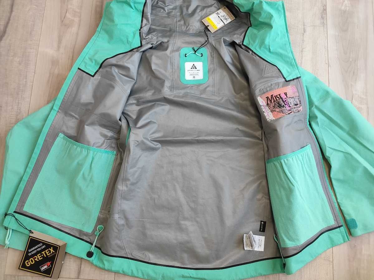 S 新品 NIKE ACG GORE-TEX マウンテンパーカー ナイキ ゴアテックス マウンパ 緑 DQ5772 369