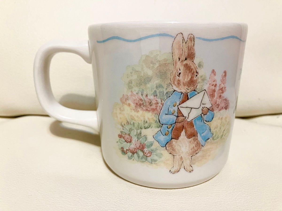 ピーターラビット　マグカップ　両手マグカップ　Wedgwood WEDGWOOD