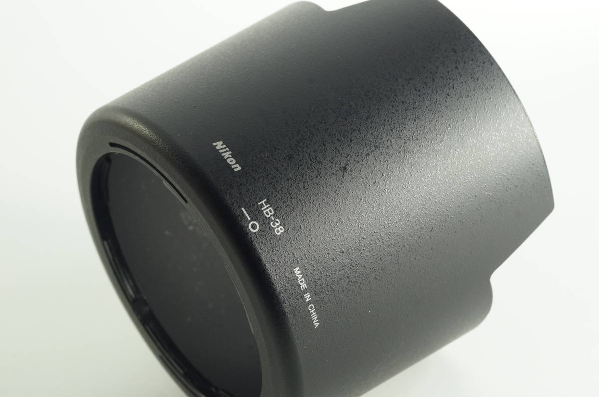 1010『送料無料 キレイ』NIKON HB-38 NIKKOR NIKKOR AF-S VR Micro-Nikkor 105mm F2.8G IF-ED用 ニコン フード_画像1