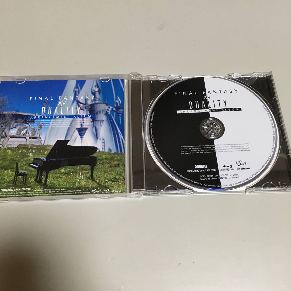 即決　DVD FINAL FANTASY XV DUALITY　ARRANGEMENT ALBUM　Blu-ray Disc　ファイナルファンタジー_画像3