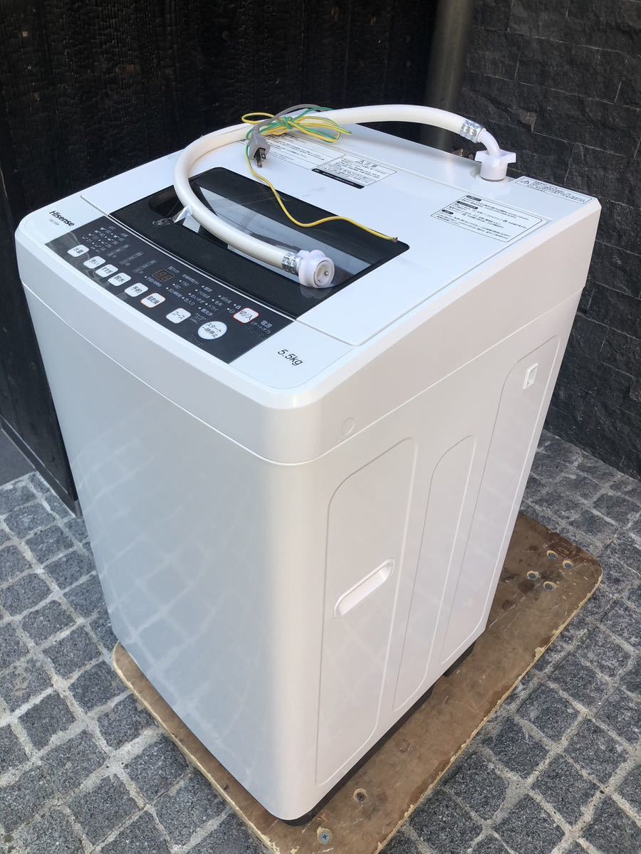 f●■Hisenseハイセンス全自動洗濯機5.5kg【HW-T55A】_画像5