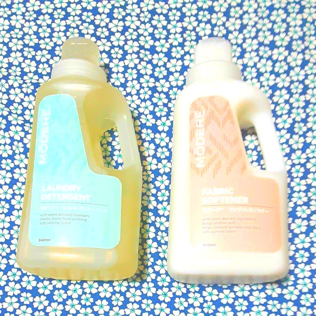 モデーア洗濯用洗剤&柔軟剤新品未使用限定販売■■環境に優しい洗剤~お試し価格●