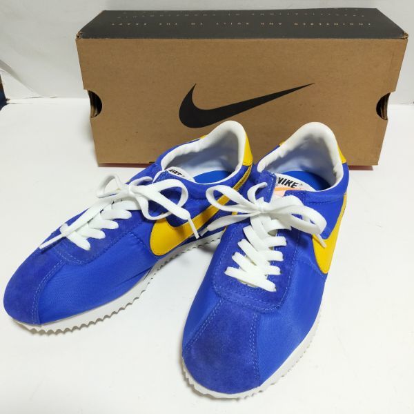 440．コレクター　保管品　ナイキ　コルテッツ　Ⅱ　902024 471 CORTEZ　ブルー系　メンズ　サイズ25.5㎝　スニーカー　靴　シューズ_画像1