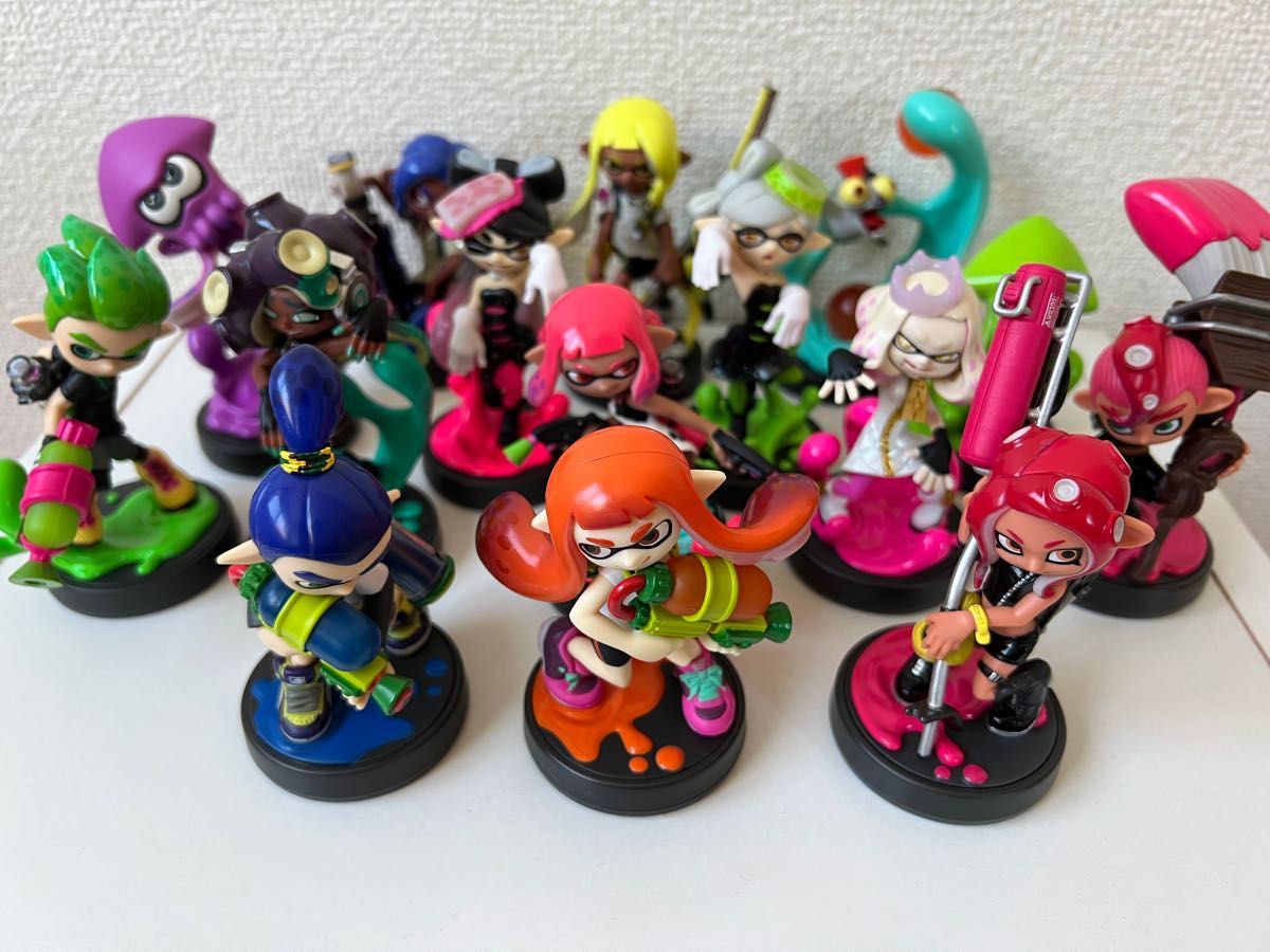 スプラトゥーン amiibo アミーボ 15種 セット販売-