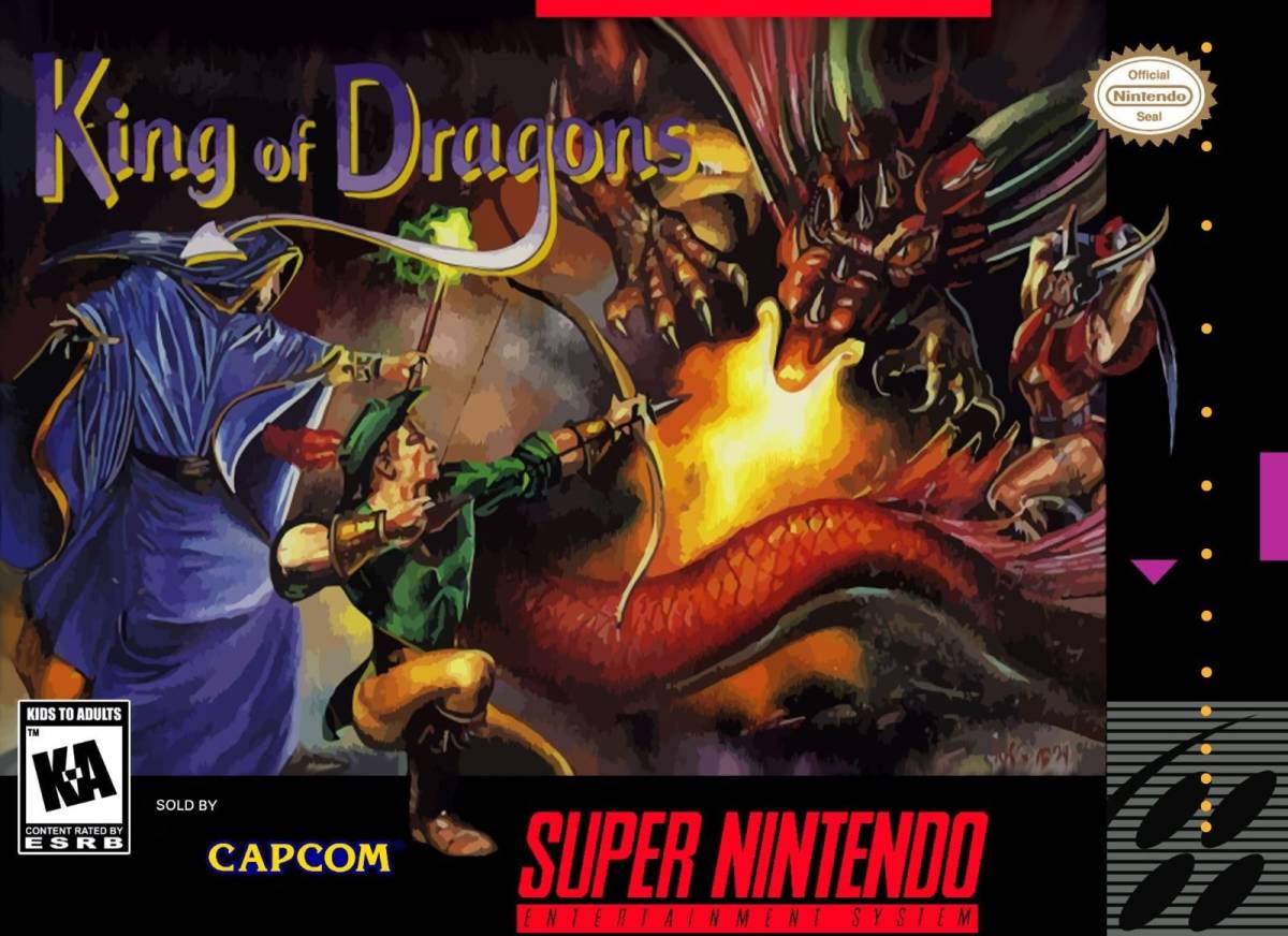 ★送料無料★北米版 スーパーファミコン SNES King of the Dragons ザ・キングオブドラゴンズ