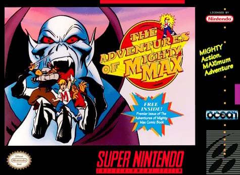 ★送料無料★北米版 スーパーファミコン SNES マイティ・マックス Mighty Max