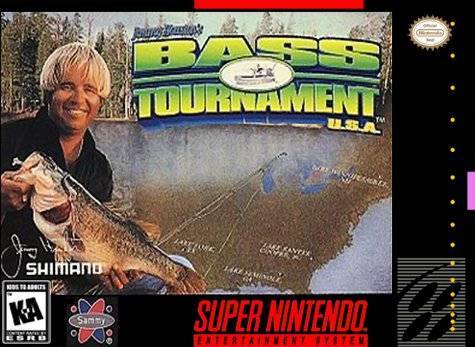 ★送料無料★北米版 スーパーファミコン SNES ジミー・ヒューストン Jimmy Houston's Bass Tournament USA バス釣り