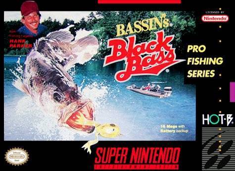 ★送料無料★北米版 スーパーファミコン SNES Bassin's Black Bass スーパーブラックバス