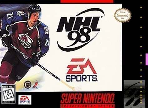 ★送料無料★北米版 スーパーファミコン SNES NHL 98 アイスホッケー