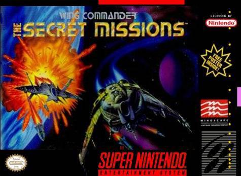 ★送料無料★北米版 スーパーファミコン SNES Wing Commander 2 Secret Missions