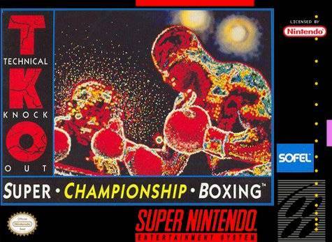 ★送料無料★北米版 スーパーファミコン SNES TKO Super Championship Boxing TKOスーパーチャンピオンシップボクシング