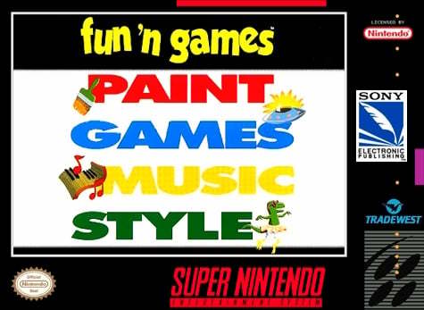 ★送料無料★北米版 スーパーファミコン SNES Fun 'N Games