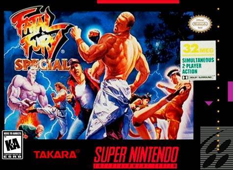 ★送料無料★北米版 スーパーファミコン SNES 餓狼伝説 Fatal Fury Special