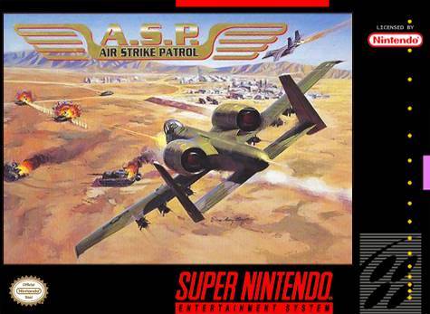 ★送料無料★北米版 スーパーファミコン SNES A.S.P Air Strike Patrol