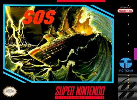 ★送料無料★北米版 スーパーファミコン SNES SOS セプテントリオン_画像1