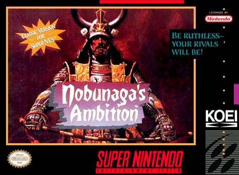 ★送料無料★北米版 スーパーファミコン SNES Nobunaga's Ambition 信長の野望
