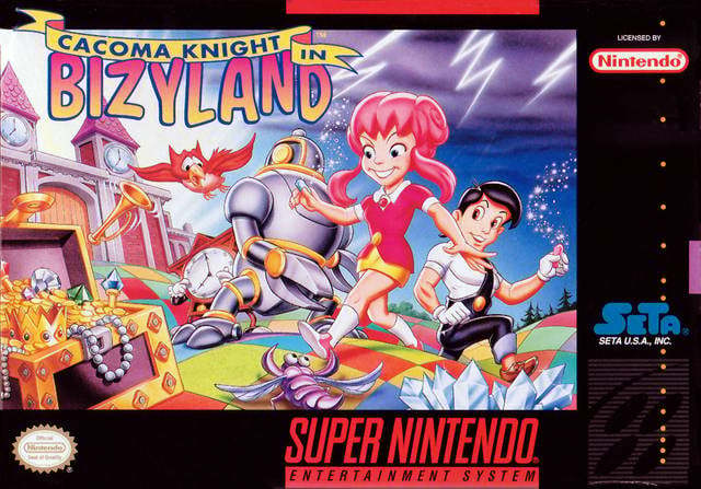 ★送料無料★北米版 スーパーファミコン SNES Cacoma Knight in Bizyland