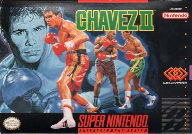 ★送料無料★北米版 スーパーファミコン SNES Chavez Boxing 2 フリオ・セサール・チャベス ボクシング 2