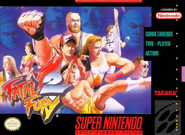 ★送料無料★北米版 スーパーファミコン SNES Fatal Fury 2 餓狼伝説2 -新たなる闘い-