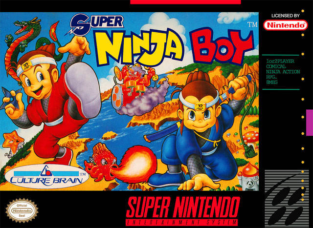 ★送料無料★北米版 スーパーファミコン SNES Super Ninja Boy スーパーチャイニーズワールド