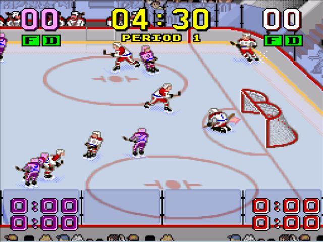 ★送料無料★北米版 スーパーファミコン SNES Super Slapshot スーパースラップショット アイスホッケー_画像2