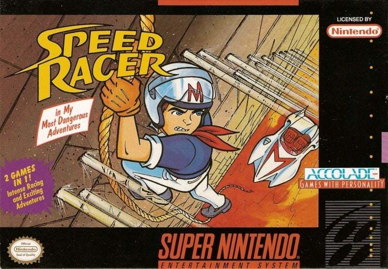 ★送料無料★北米版 スーパーファミコン SNES Speed Racer スピードレーサー