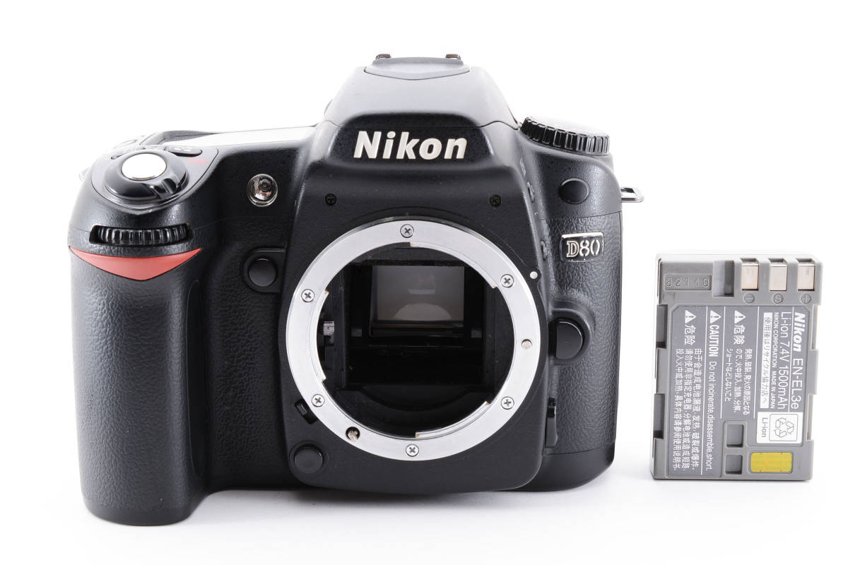 人気ボディ・完動品 ニコン Nikon D80 ボディ ♯A4363_画像1