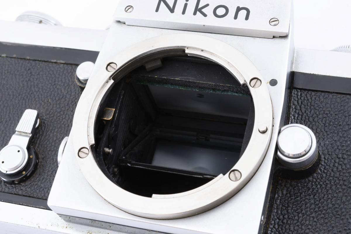 ジャンク扱い ニコン Nikon F アイレベル ボディ 644万台 ♯A4388_画像10