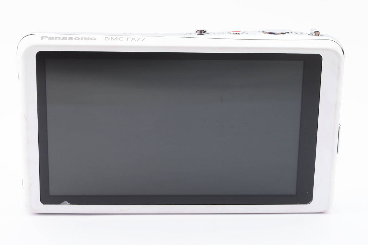人気No.1 パナソニック 並品 Panasonic ♯A4404 ホワイト DMC-FX77